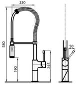 Kuhinjska armatura Foster MAGNUM 8484 000